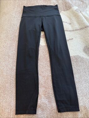 lululemon athletica Black High-Waist Wunder Under Leggings